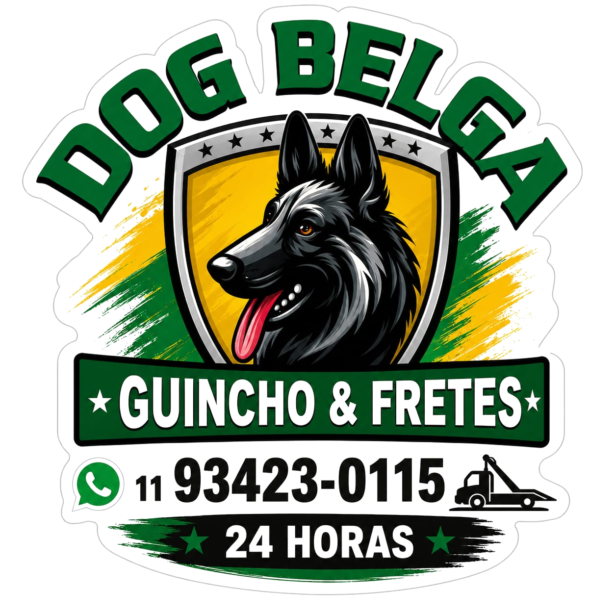 Dog Belga Guincho e Fretes